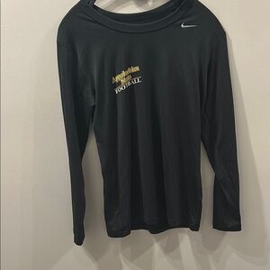 App State Black Nike Long Sleeve Women's Shirt